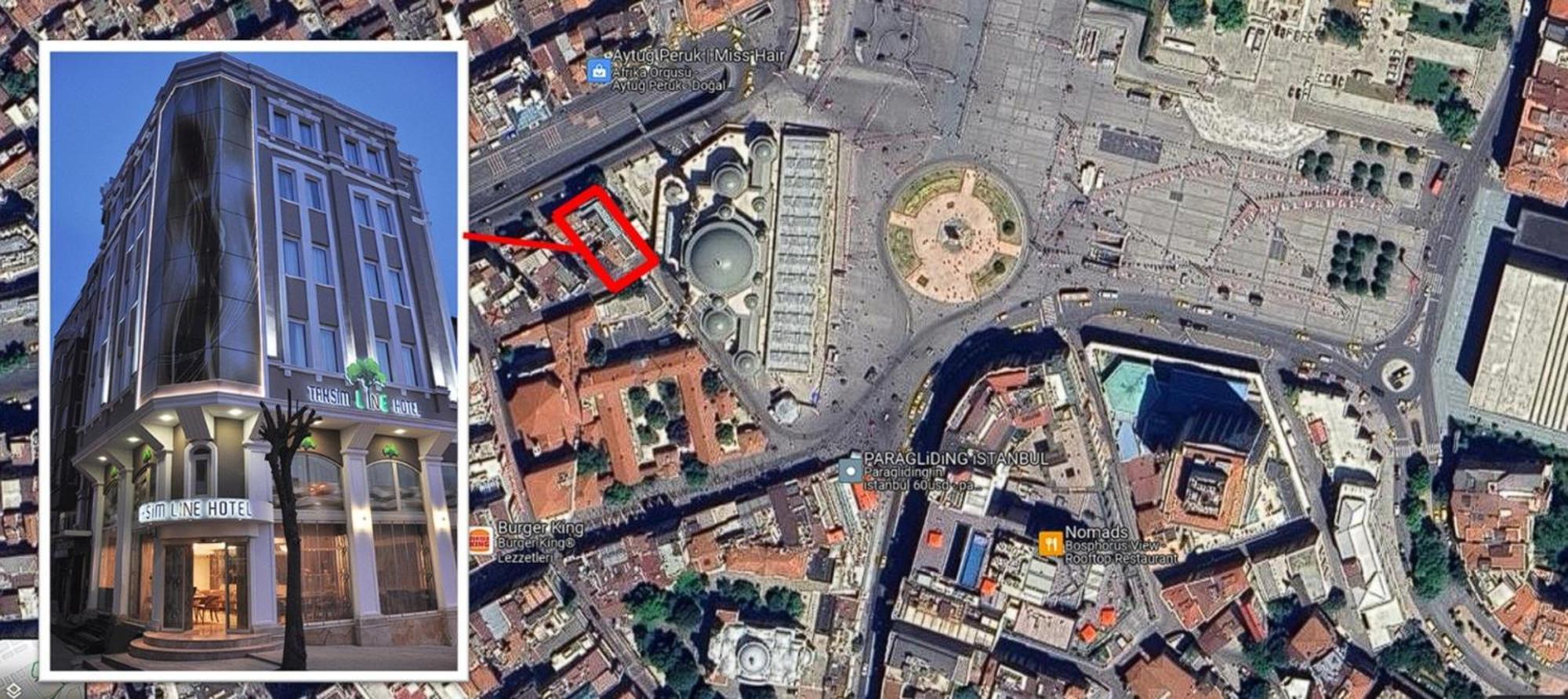 Taksim Line Hotel Истанбул Екстериор снимка